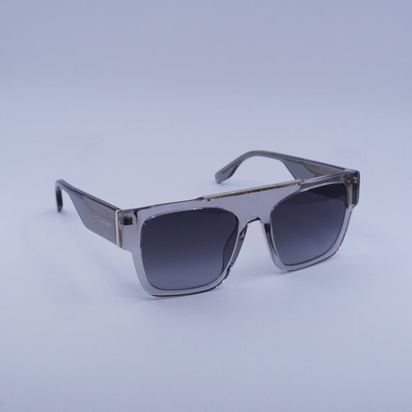 Marc Jacobs MARC 757/S 0KB7 9O Sunglasses Grey Square Frame, Grey Lenses - Picture 1 of 12